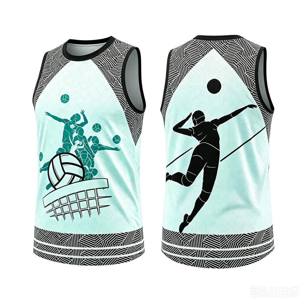 Fashion Volleyball Competition Men's Sports Vest Summer Quick Dry Breathable Training Tank Top Casual Sleeveless Shirt Gym Tees