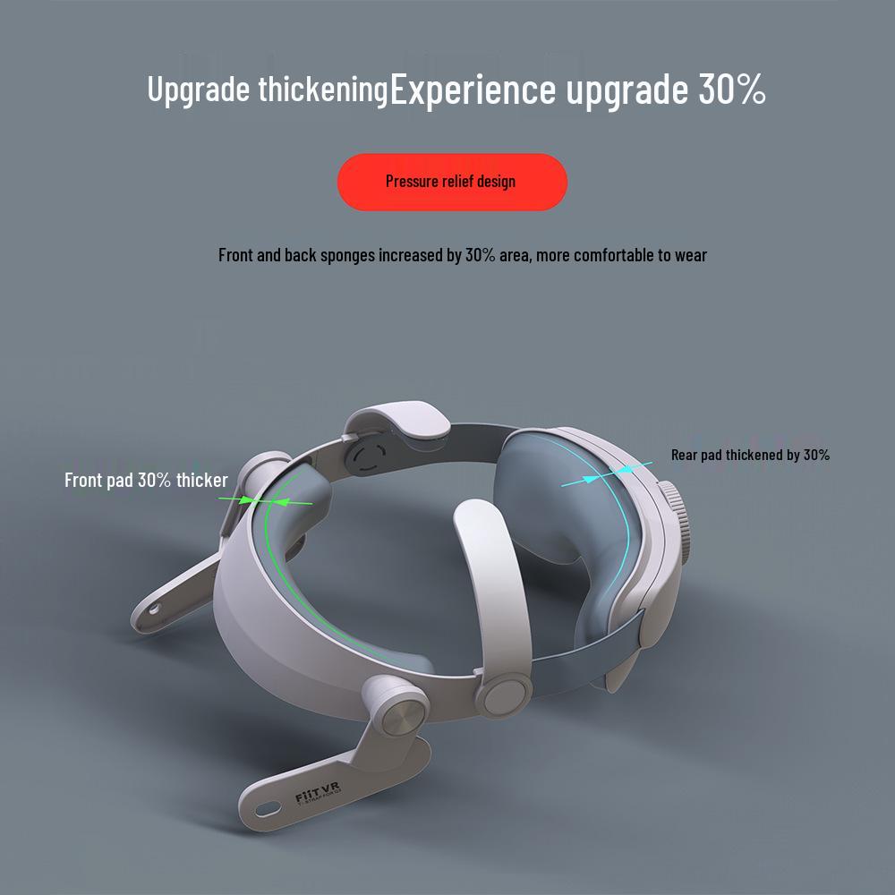 Meta Quest 3/3S VR Accessories T300 Elite Headset with Extended Battery Life