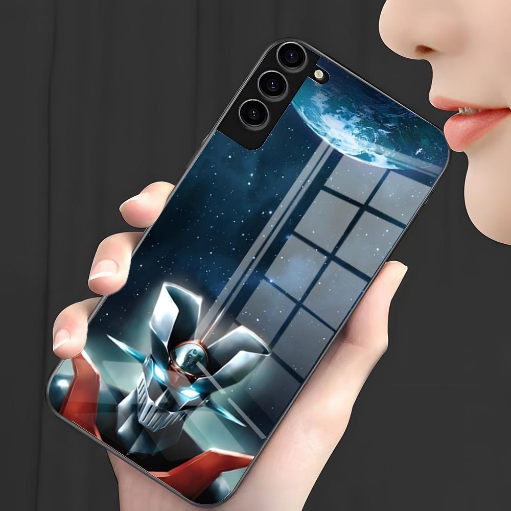 Mazinger Z Robot Phone Case For Samsung A25 A13 A33 5G A54 A36 A35 A56 A52 A14 Shockproof Glass Cover