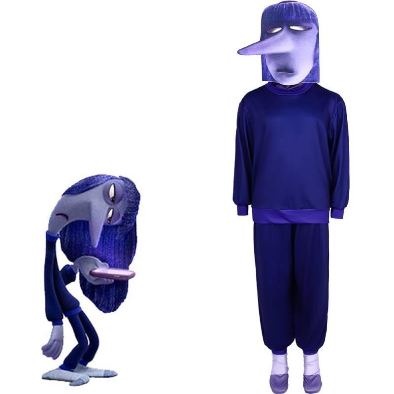 Stylish Inside Out 2 Cosplay Costume With Comfortable Polyester Fabric Unisex