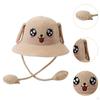 Klobouk s ušima Čepice Roztomilý kbelík pro pouliční poradce Dojíždění Dárek Ženy