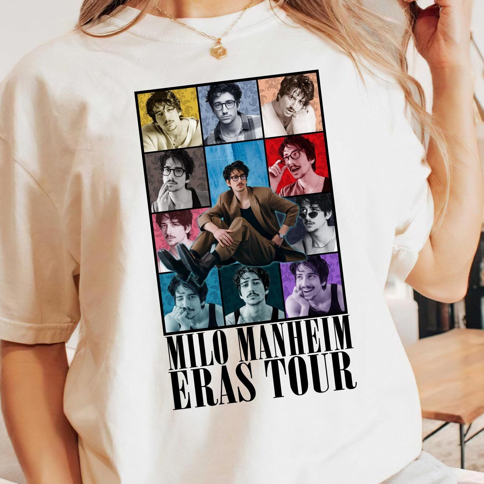 Milo Manheim Era Tour Shirt, Milo Manheim Shirt, Retro Milo Manheim Lover Shirt, Milo Manheim Merch Shirt M