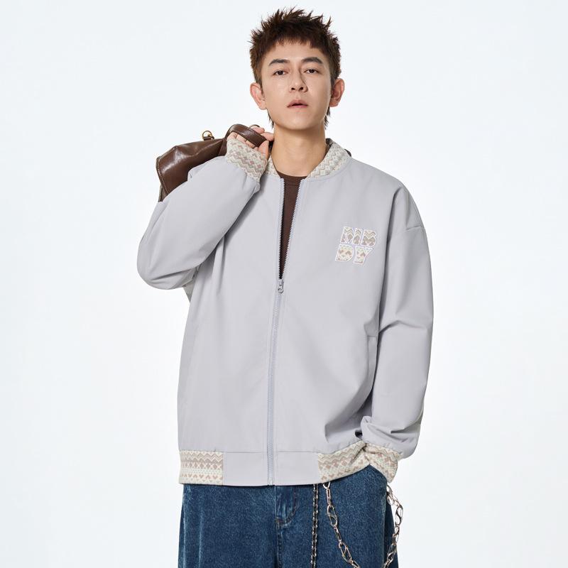 Jacket Men's Baseball Suit Autumn and Winter New Jacket Loose Casual Fashion Handsome New