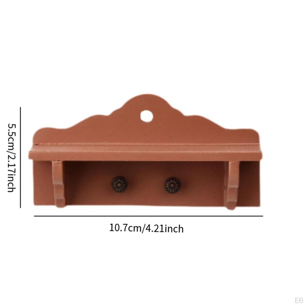 Dollhouse Hat and Coat Rack ,Clothes Hange ,Vintage Stand ,Mini Closet Rack, for Photo Prop