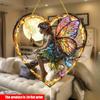 2D Flat Acrylic Night Fairy Decoration, No Need for Batteries/electricity, Unique Indoor/outdoor Decoration, Multifunctional Traditional Style, W