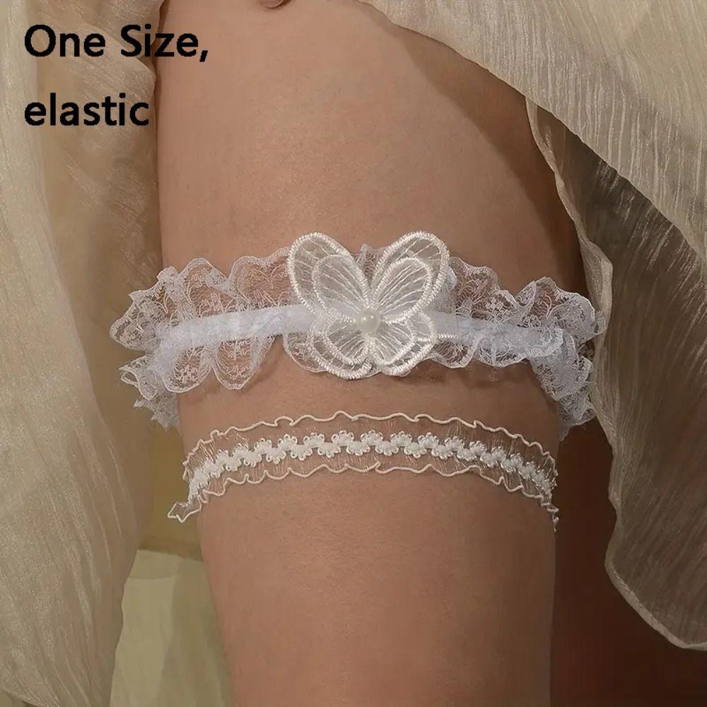 Women's Garter Belt Bridal Lace Garter Lace Leg Ring New Women Thigh Garter  Women Girls