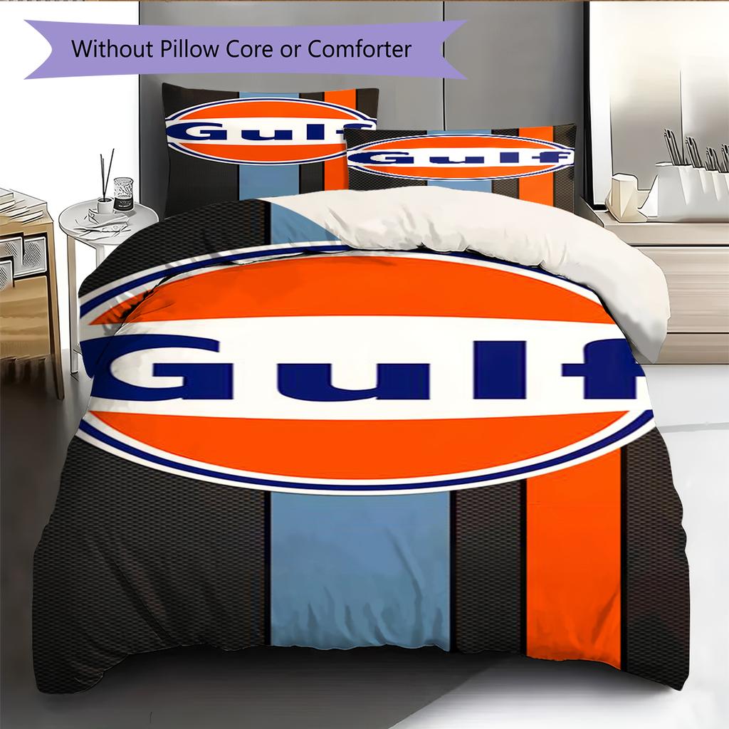 Cartoon Pattern Bedding Quilt Set Quilt Cover Pillowcase Home Decoration Birthday Gift (1 * duvet cover + 2 * pillowcase, without core)