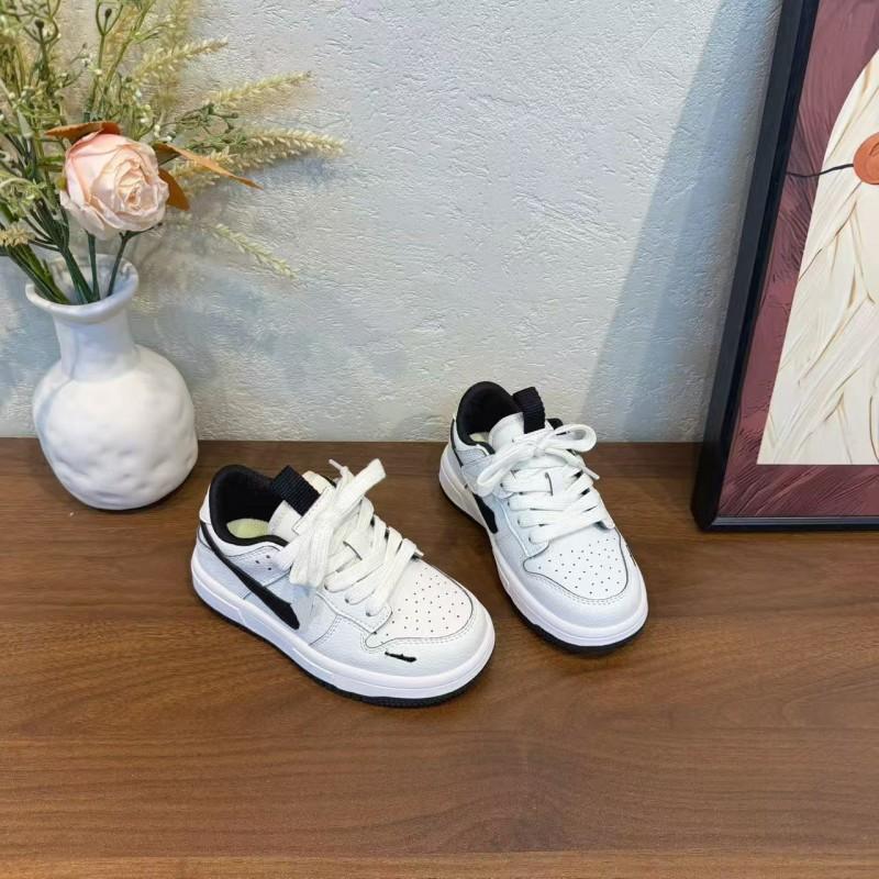 Youth Style Shoes Kids Casual Sneakers Boys Girls Lightweight Breathable Rubber Sole Low Top Retro Plain Color School Outdoor Shoes