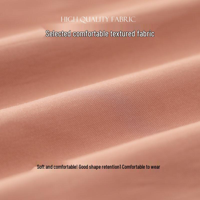 Muzi Women's Elegant Tie-Neck Long Sleeve Blouse