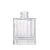Fireless Aromatherapy Square Glass Diffuser Bottle for Home or Hotel - Perfume Essential Oil with Rattan Volatilization