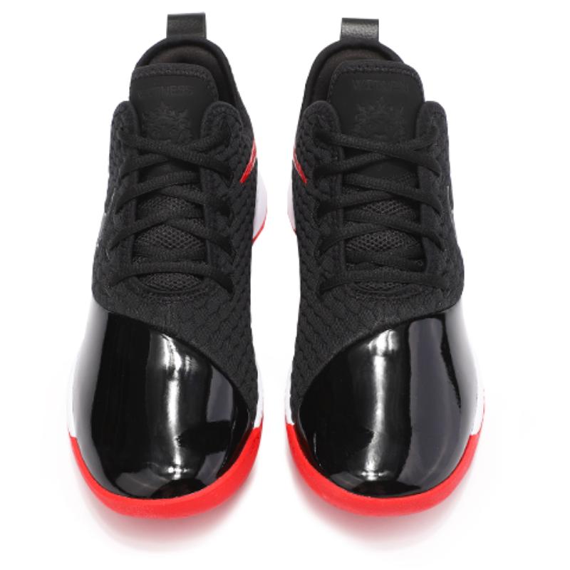 Nike LeBron Witness 3 Premium 'Black Red' Sneakers BQ9819-001