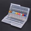Pack of 10 Small Size Drill Bits Set Designs for Electronics Repair Model Crafting and Precise Work in Tight Spaces