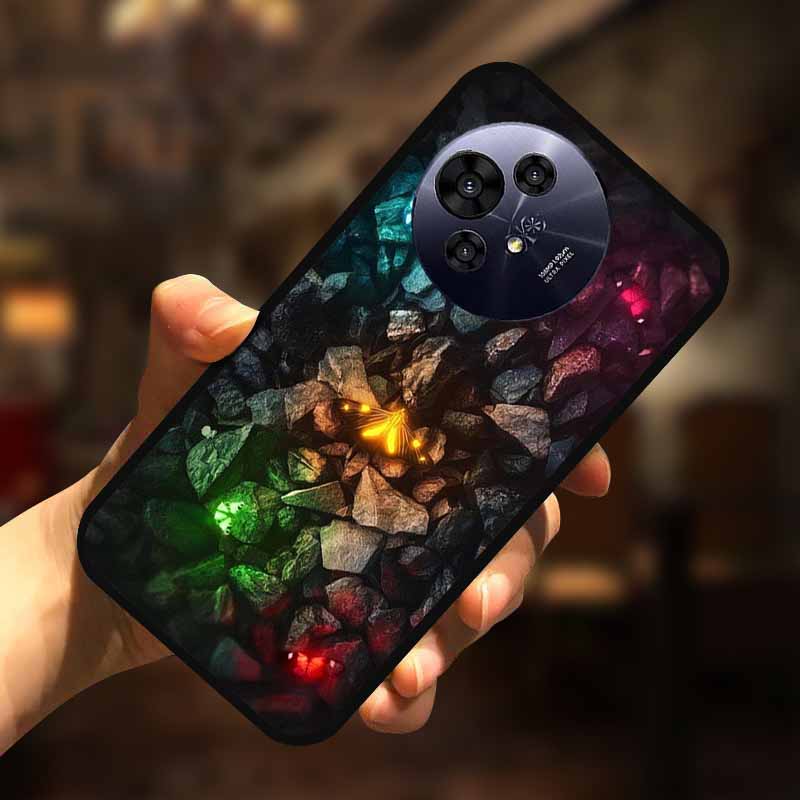 Per Custodia TCL 50 Nxtpaper 5G Lusso Moda Morbido TPU Protettivo Silicone Custodia per Telefono per TCL 50 Pro Nxtpaper 5G Cover Posteriori Coque