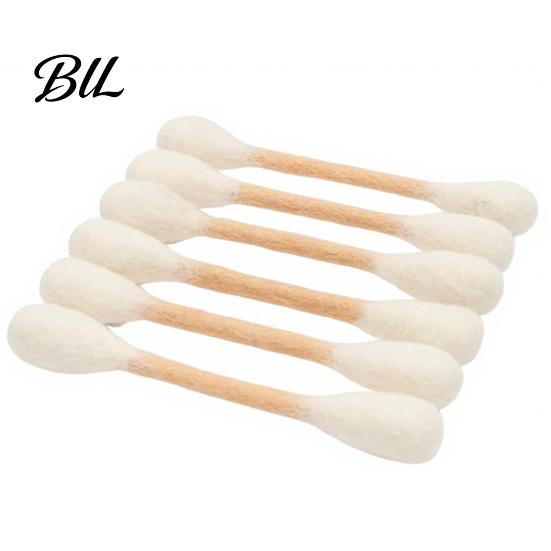 Kitten Kicker Toy 6Pcs Cotton Swab Cat Toys Felt Giant Catnip with Kitty Chew Sticks for Indoor Cats Teething Enrichment