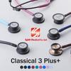 Spiritmedical Classical Dark Blue for Pediatric and Adult Ideal for and Simple Design 3+SP Stethoscope, (CK-SS601CPF), 2-Way Use, Hospitals, Doctors,