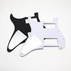 1ks Kytarový pickguard 2 otvory pro potenciometry Hliníkový 11 otvorů HH Pickguard Kryt proti poškrábání Kompatibilní pro kytarové díly stylu ST SQ