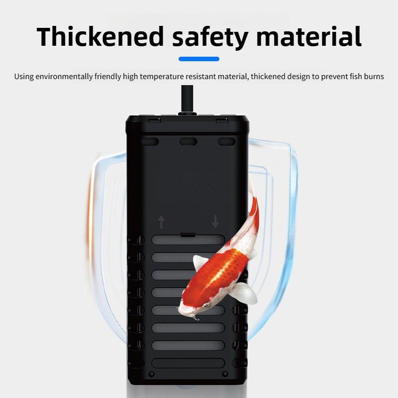 Intelligent Automatic Temperature Control Heating Device Portable PTC Fish Tank Heating Rod Split Type Variable Frequency Heater