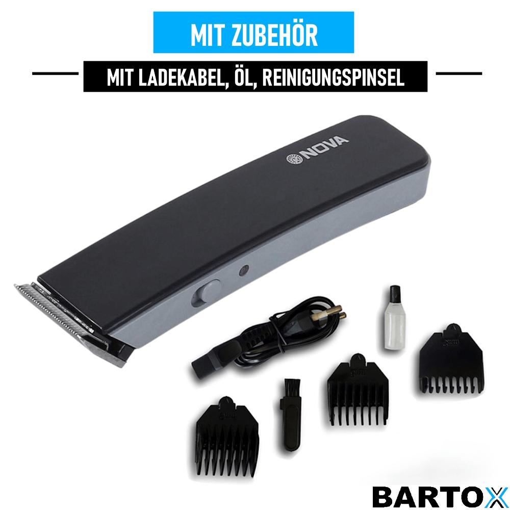 BARTOX Aparador de Barba Cortador de Cabelo Profissional Barbeador Masculino Aparador