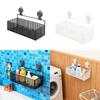 Organizer Shelf Multipurpose Suction Cup Shampoo Storage Holder Wall Mounted Rack for Shower