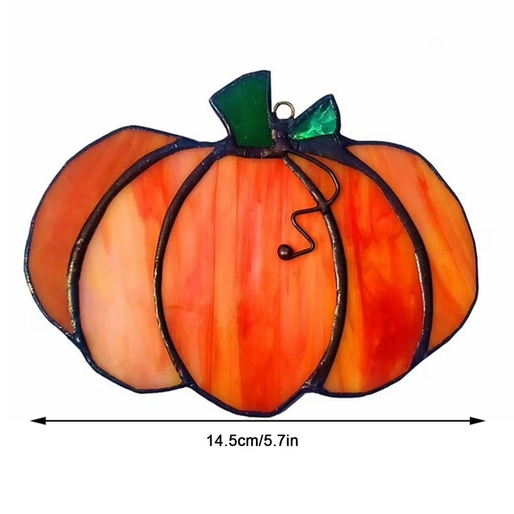 2025 Hot, 2D Fall Stained Window Hangings, Acrylic Decor,Fall Decor,Thanksgiving Decoration For Halloween Decor