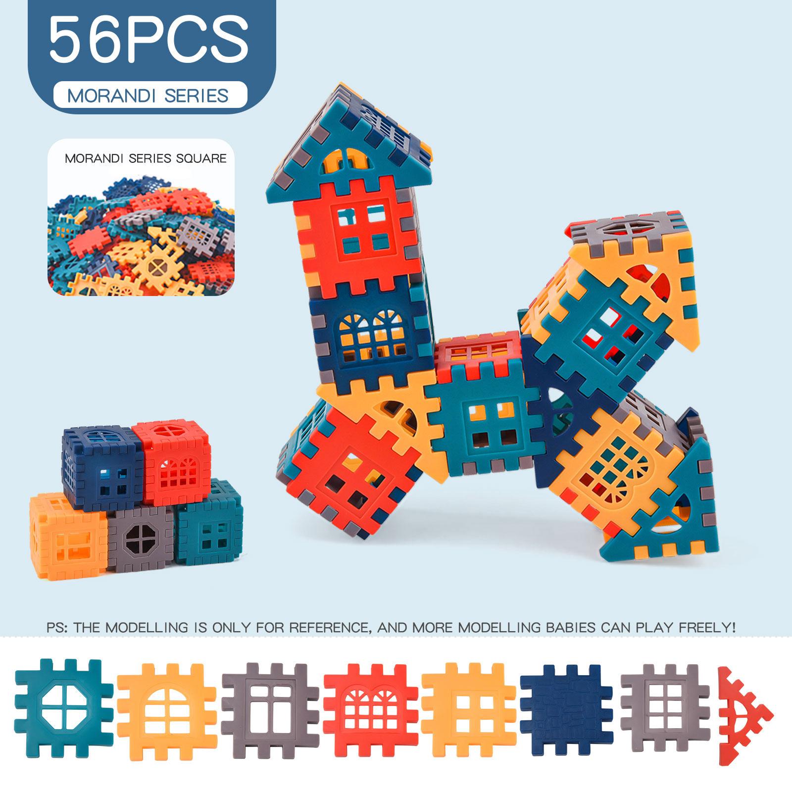 

Пластиковые строительные блоки для детей, чтобы построить дом с игрушками своими руками