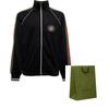 GUCCI Jackets Men's Black Stand Collar Moderate (Unisex) Jackets 696802 XJEES 1152