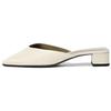 Fashionable High Heeled Non-Slip Open Toe Slippers Women Slippers White 11210510-38