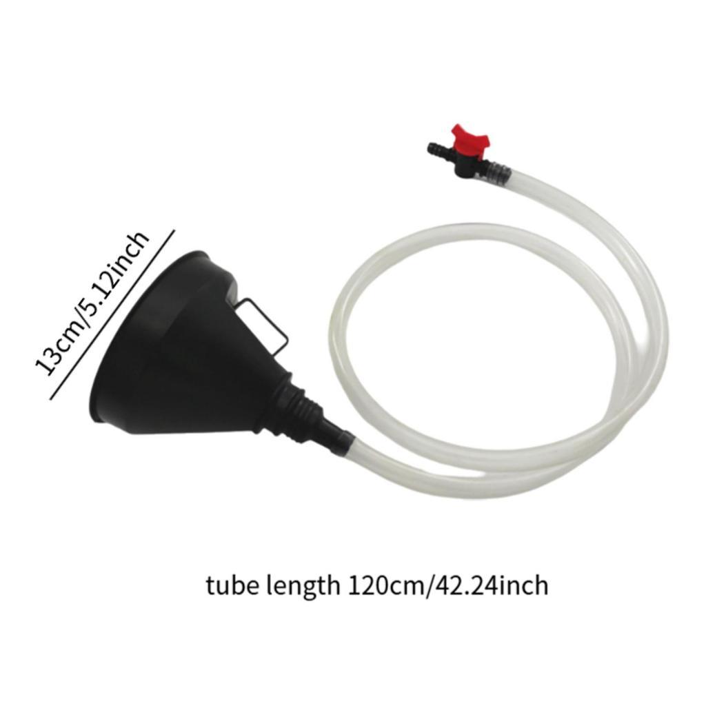 Bier-Trichter Fülltrichter Getränke Robust Mehrzweck Auslaufsicher Tragbar mit Ventil für College Party Festival Geburtstag