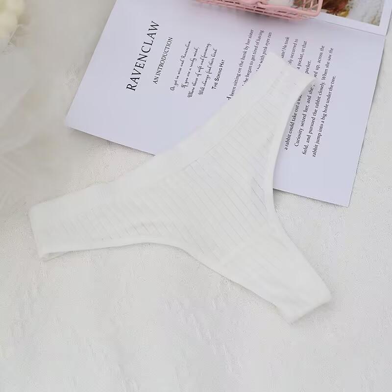 Women Cotton Panties M-XL Comfortable Thongs Underwear Women Bikini Underpants Sexy Low-rise Girl's T-back Panties