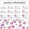 Flat Bottom Glass Protein Rhinestone Blue Pink Green White Nail Diamond Diy Manicure Jewelry Accessories Nail Decorative Diamond