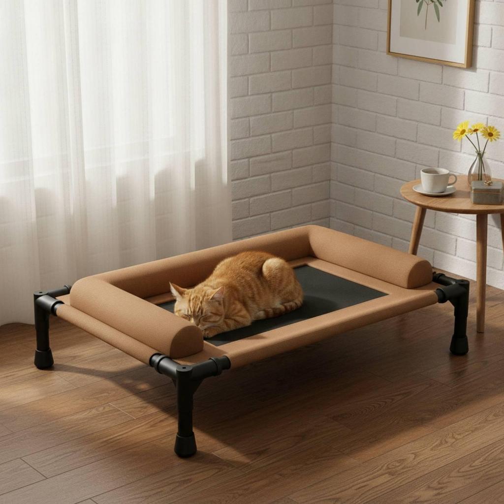 Elevated Pet Bed Long-Lasting Raised Dog Lightweight for Dogs