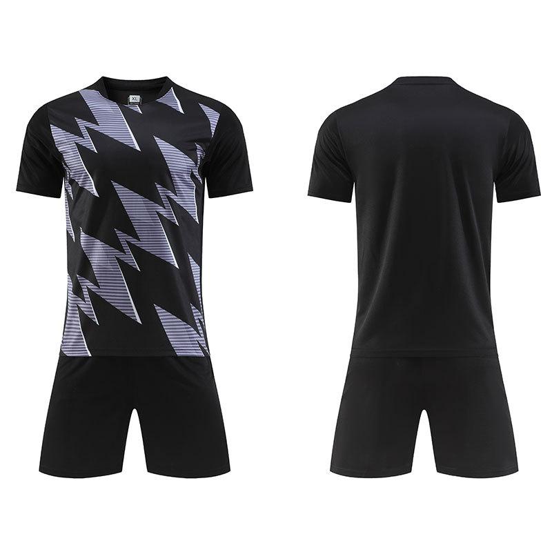 New Football Jersey Set Quick-drying Breathable Short-sleeved Adult Football Jersey Training Jersey Team Jersey Sportswear