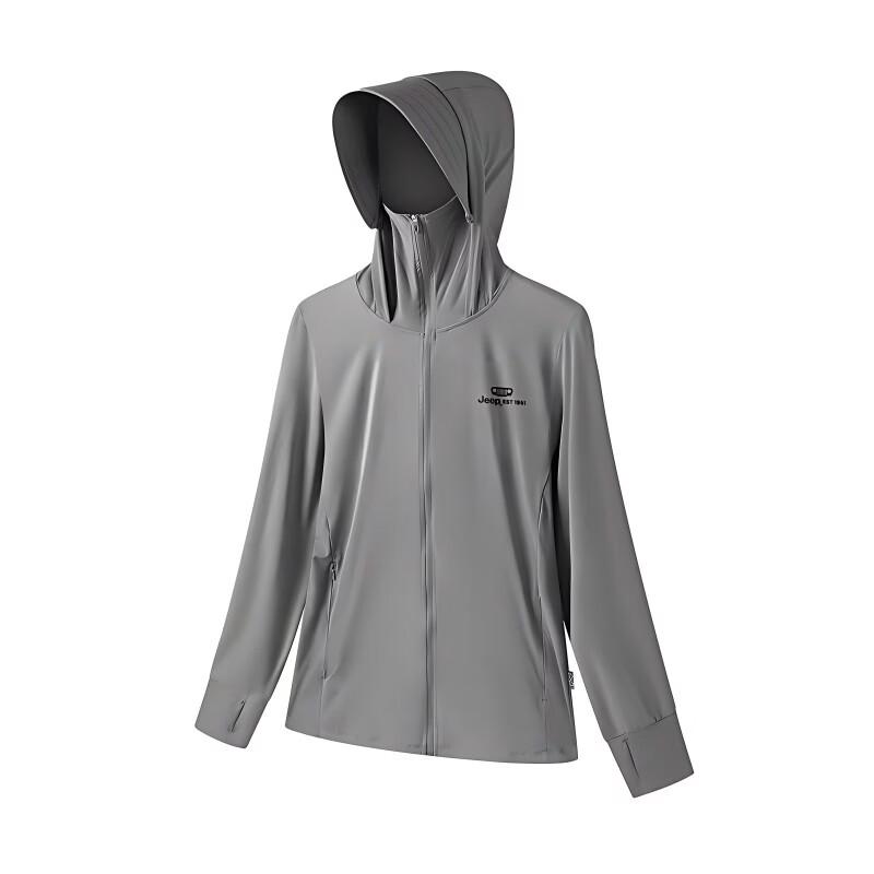JEEP Men s Lightweight UV Protection Windbreaker Jacket 2XL