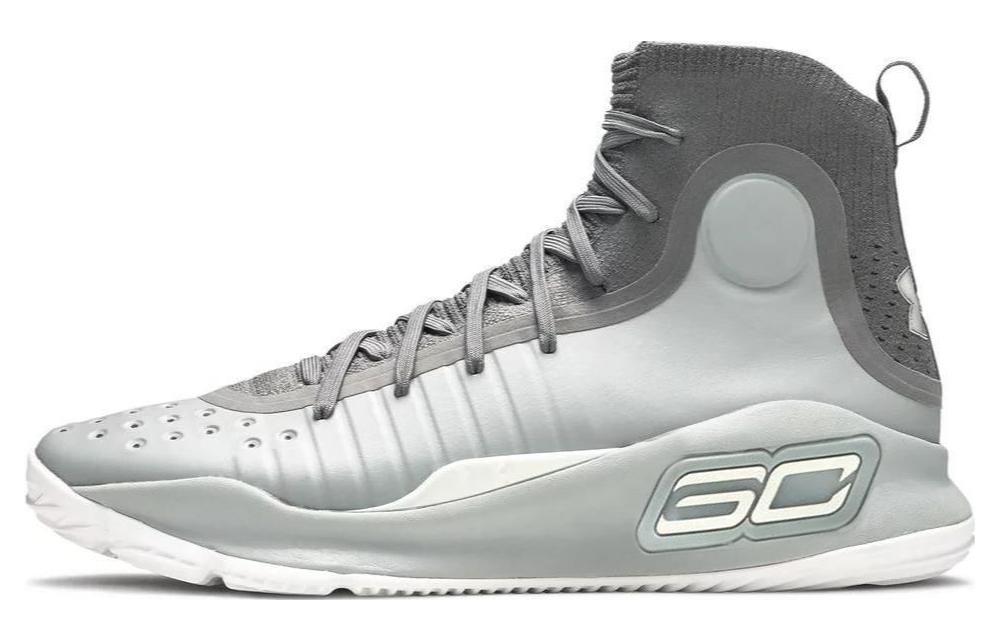 Under Armour Curry 4 Overcast Grey 1298306-107 47.5