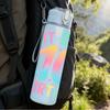 1PC It Is My 10th Birthday Color Print 750ml Color Plastic Sports Water Bottle Leakproof Flip Straw Lid Suitable for Sports Office Home Use