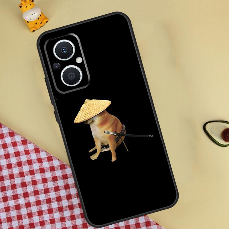 Cheems Doge Phone Case For OPPO Reno 13 13F 12 12F 11 8T 7 8 10 Pro OPPO Find X8 Pro X6 X3 X5 Lite Cover