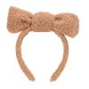 Cute Plush Hairband Washable Fast Drying Comfortable Reusable Lightweight for Washing Face Makeup Shower