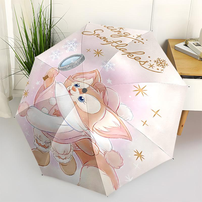 

Lina Belle Themed Automatic Opening and Closing Umbrella, Brightly Colored 8-rib Portable Umbrella, Suitable for Men and Women, A Perfect Gift for Chr
