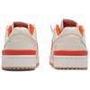 Adidas Originals FORUM Abrasion Resistant Breathable Low top Skateboard Shoes Unisex White Orange JQ1537