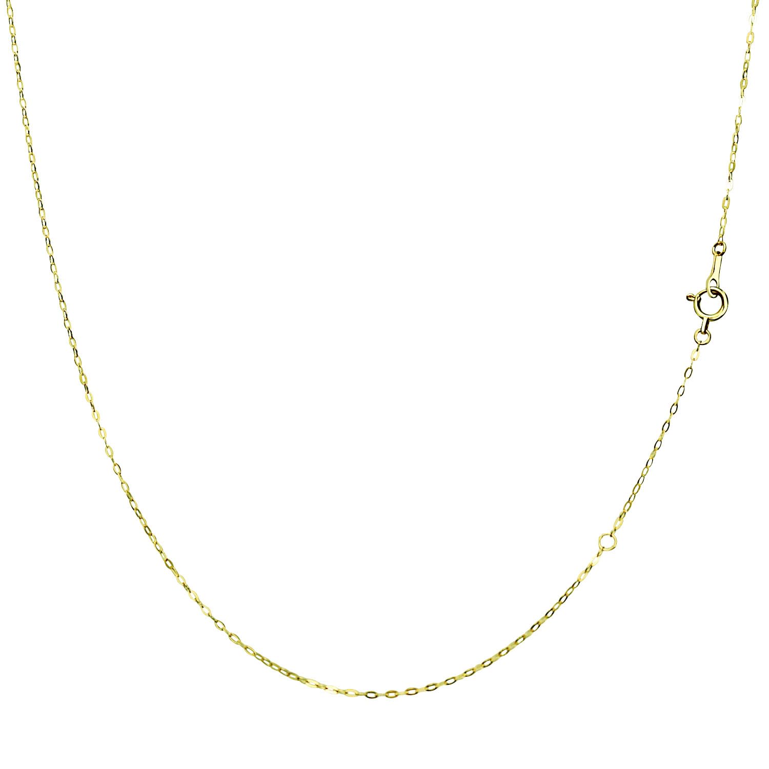 

Плоская золотая цепочка Azuki K18 Azuki Red Bean Gold 20027801054 [Sears] (Золото 18K)