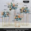 Geometric Iron Art Wedding Flower Ornaments for Venue Decoration