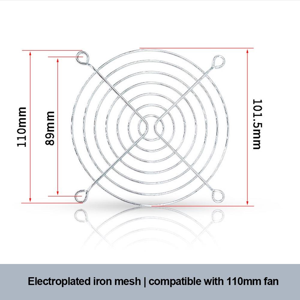 1Pcs Durable Metal Cooling Fan Grill Protective 40-220mm Fans Grid Mesh Cover for Computer Fan