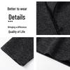Hongdou Men's Thickened Mock Neck Knit Pullover