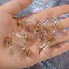 Mini Glass Bottles DIY Transparent Empty Message Wishing Bottle with Cork for Birthday Wedding Party Home Decor Favors