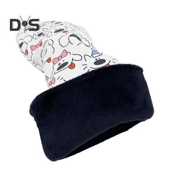 Golf Club Cover for Drivers Fairway Woods Hybrids Mallet Putter Headcover Cartoon Puppy Design Golf Club Protector
