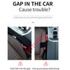 Pair 7Colors Led Atmosphere Light Car Seat Crevice Storage Box Usb Charging Port