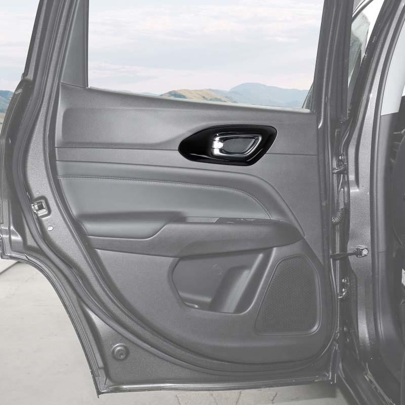 ABS Interior Door Handle Decoration Cover Sticker Fit For Jeep Compass 2021 Up Interior Accessories