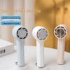 25th Anniversary Handheld Cooling Ice Pack Fan with Carabiner - USB Rechargeable & Portable