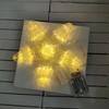 Glowing Christmas Tree Star Topper Warm/Colorful/White Light Five-pointed Star LED Lighted Star Waterproof Multi-functional