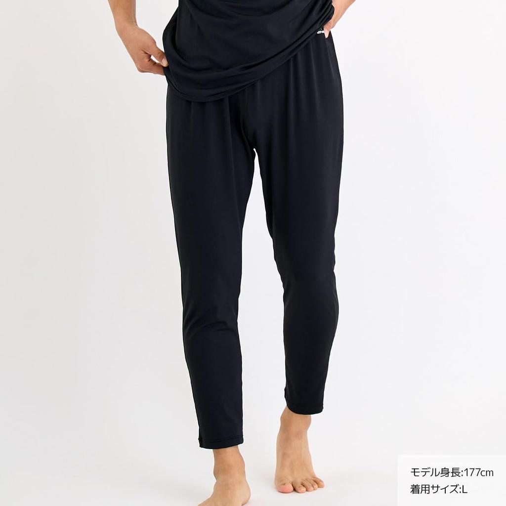 VENEX Refresh Recovery Wear Long Tapered Size 67370304 Pants, Men's, Black, M,
